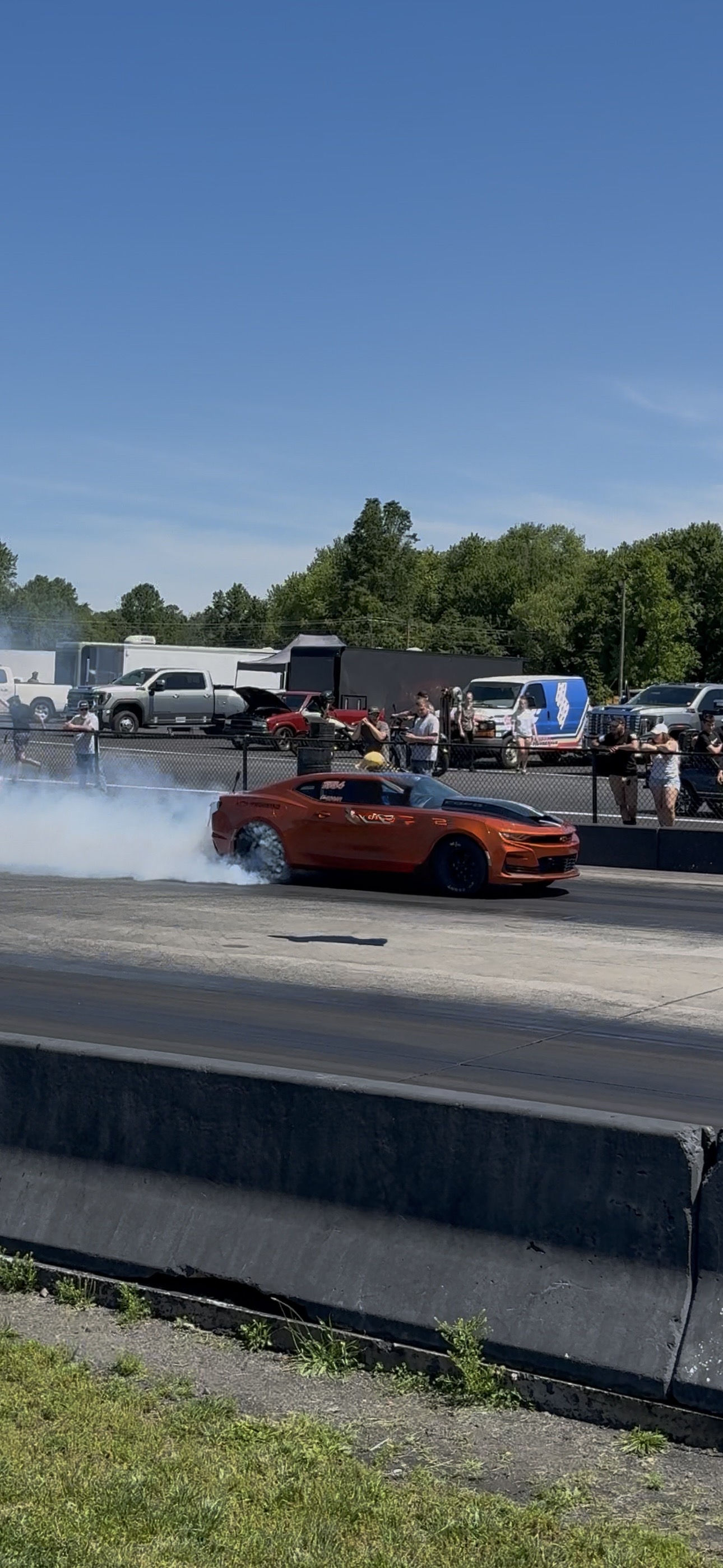COPO Camaro burnout